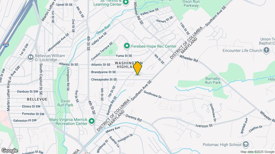 810 Chesapeake St SE Map and Location Details