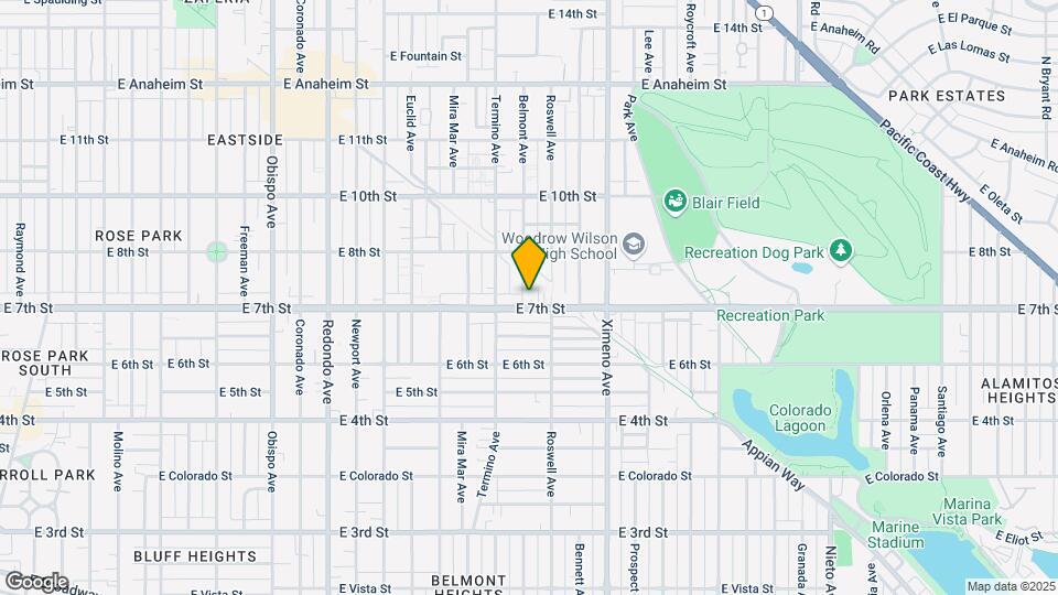 720 Belmont Ave Mapa y Detalles de la Ubicación