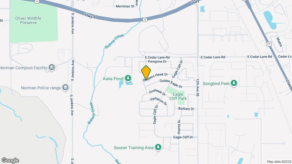 608 Coopers Hawk Dr Map and Location Details