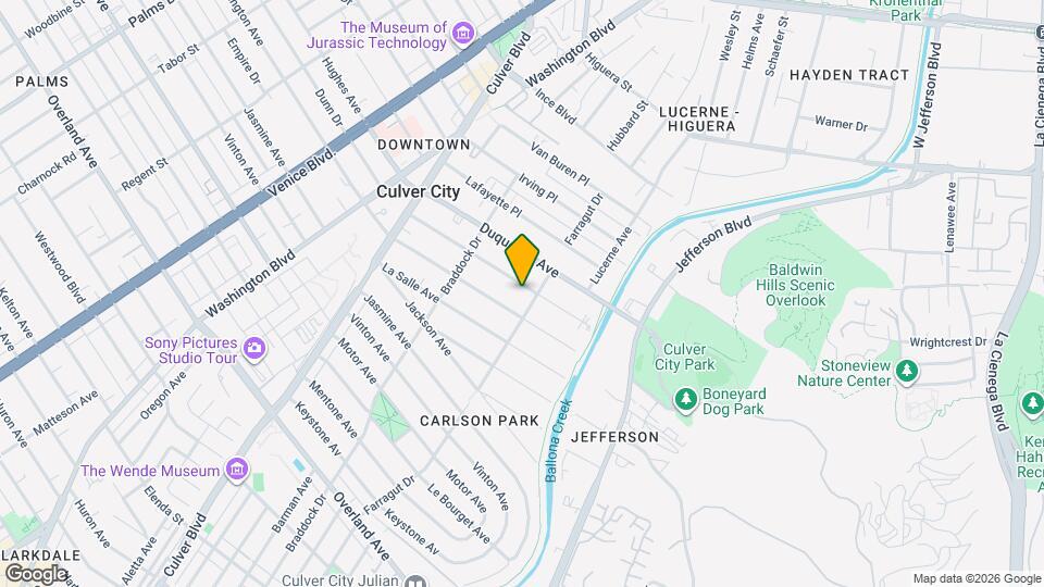 4181 Lincoln Ave Map and Location Details