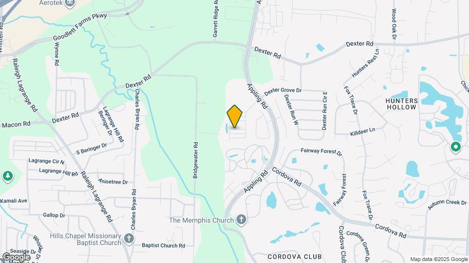 7411 Appling Rain Dr Map and Location Details
