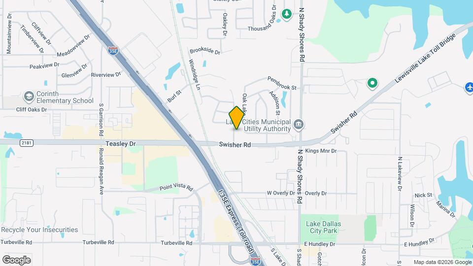 508 Briar Oaks Dr Mapa y Detalles de la Ubicación
