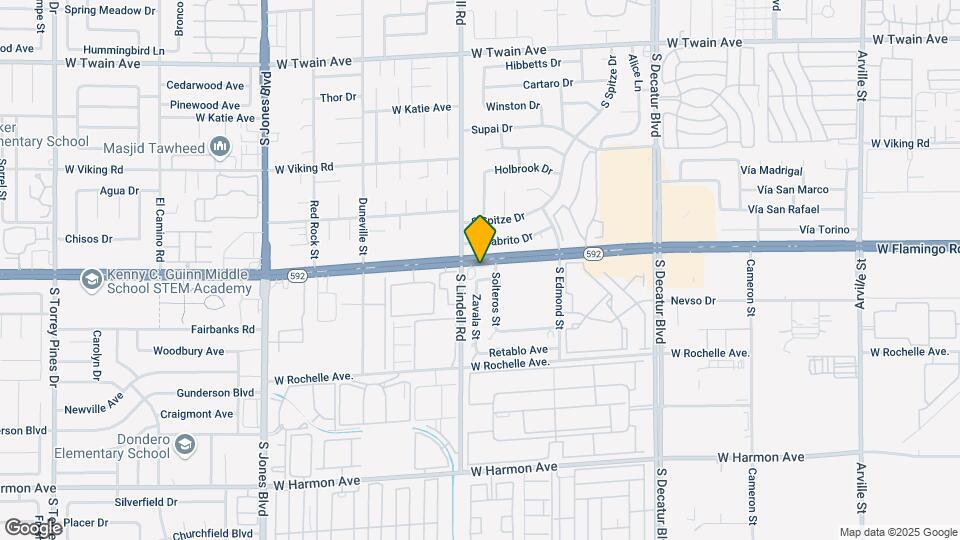 5456 Cabeza Dr Map and Location Details