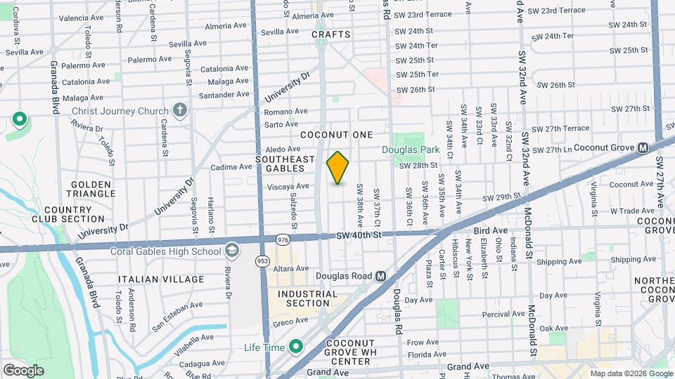 2862 SW 38th Ct Map and Location Details