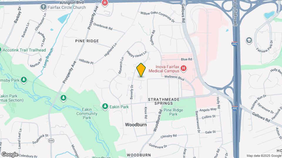 8326 Glastonbury Ct Map and Location Details