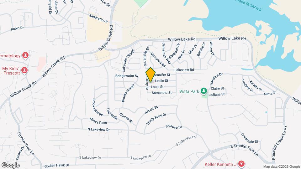 1124 Louie St Mapa y Detalles de la Ubicación