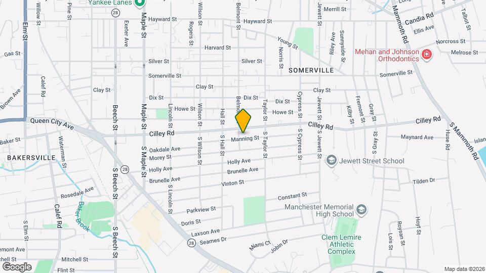 154 Manning St Map and Location Details