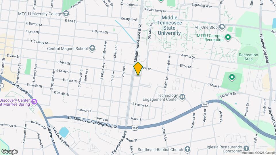 204 4th Ave Map and Location Details