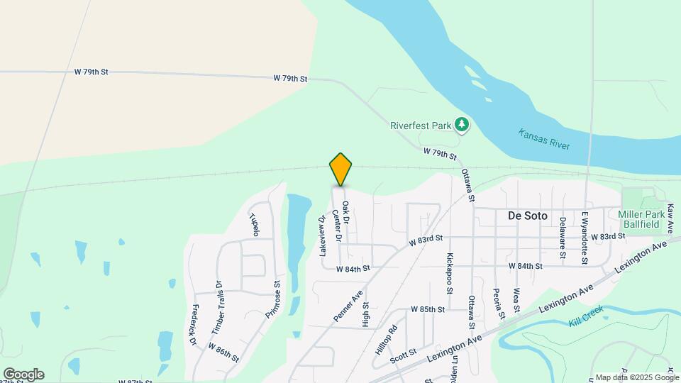 8170 Oak Dr Map and Location Details