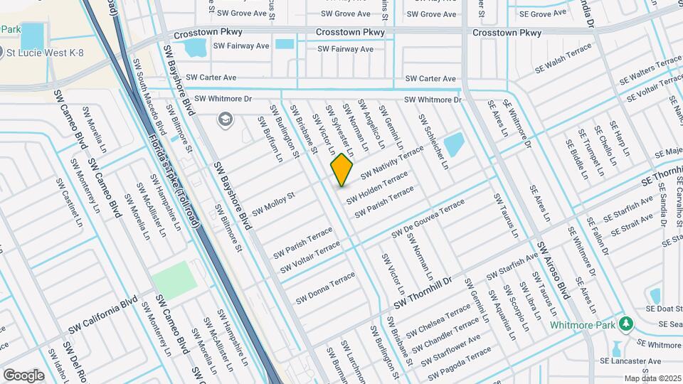 1775 SW Brisbane St Map and Location Details