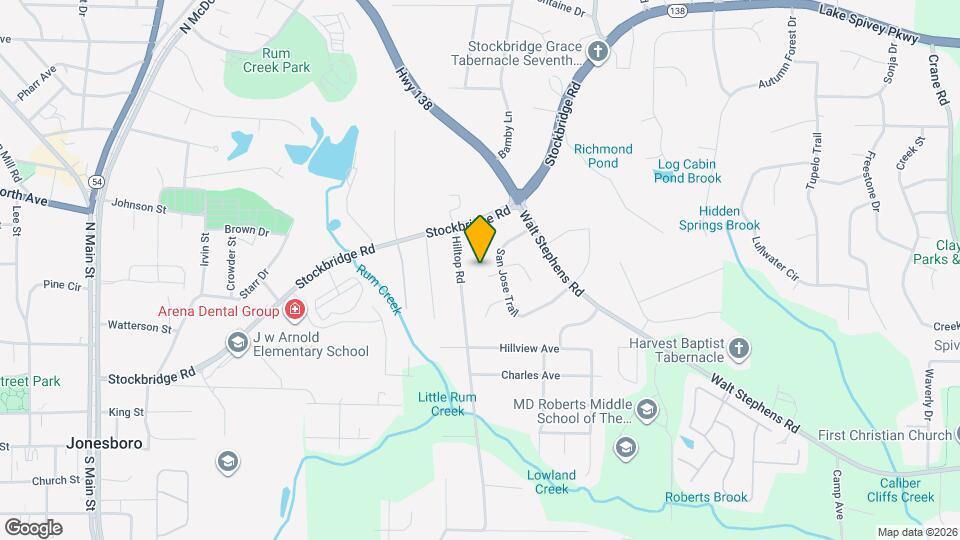 1634 Andora Ct Map and Location Details