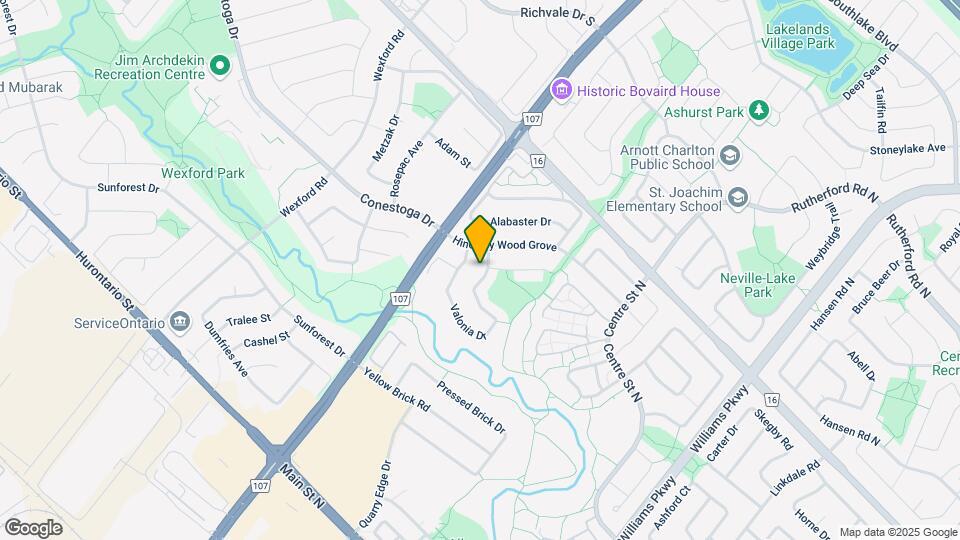 11-11 Valonia Dr Map and Location Details