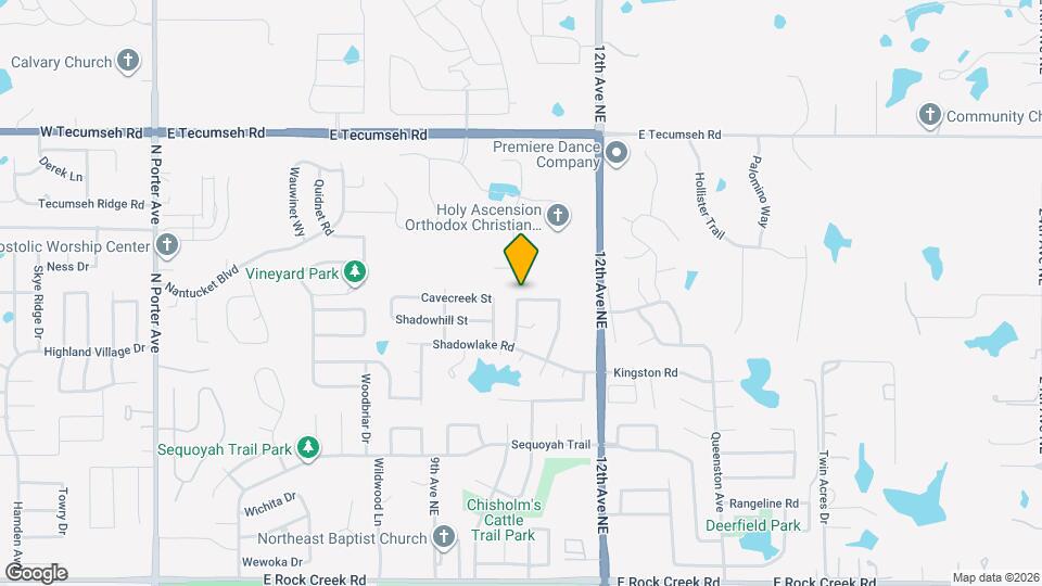 1005 Pinecrest St Map and Location Details