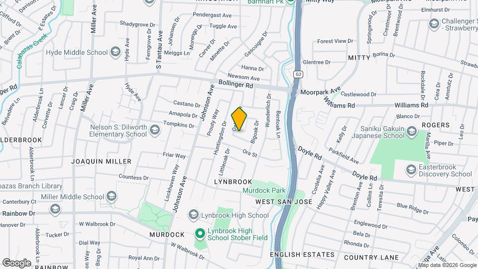 1074 Oaktree Dr Map and Location Details