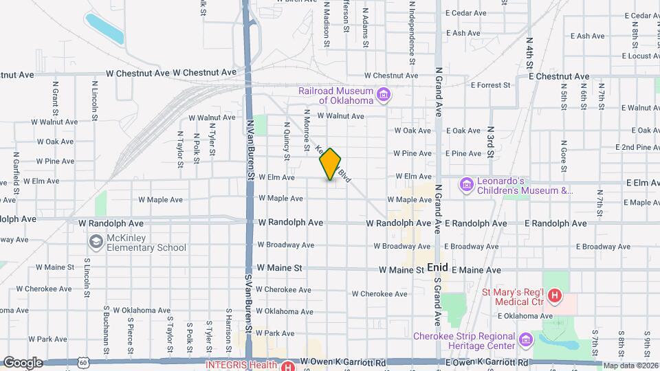 315 N Madison St Map and Location Details