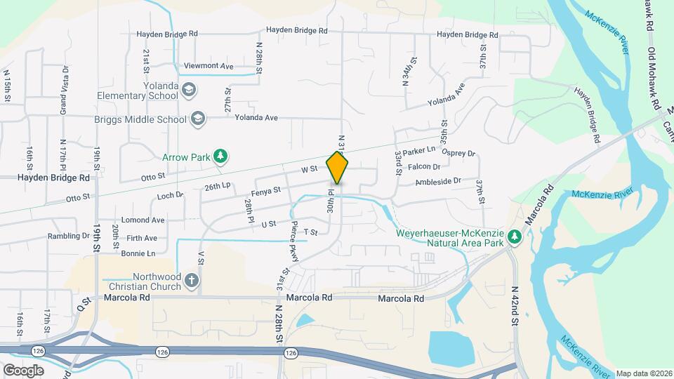 2303 30th Pl Map and Location Details