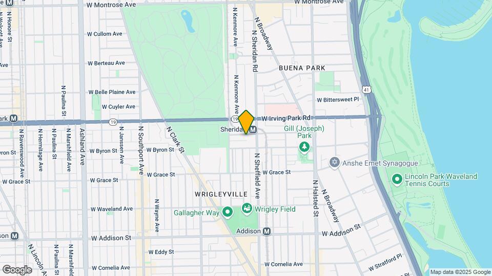 1021 W Dakin St Mapa y Detalles de la Ubicación