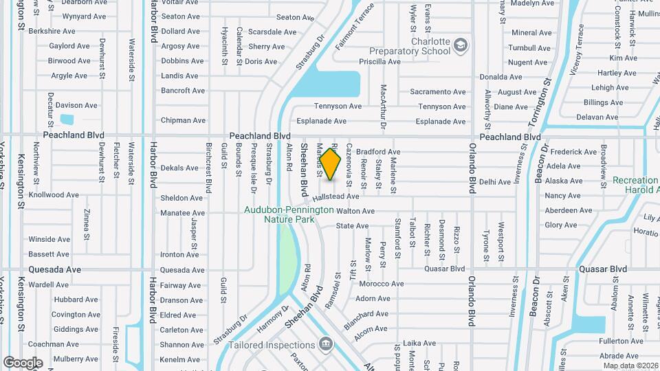 1099 Riggs St Map and Location Details