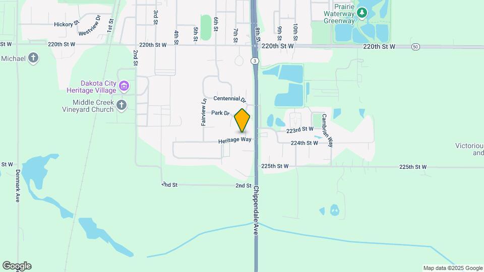 701 Heritage Way Map and Location Details
