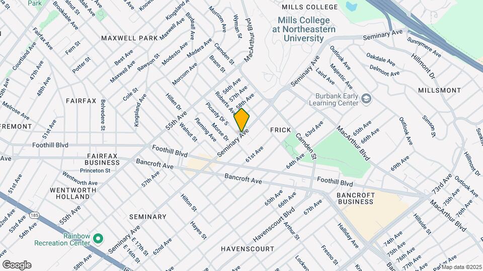 2836-2842 Seminary Ave Map and Location Details