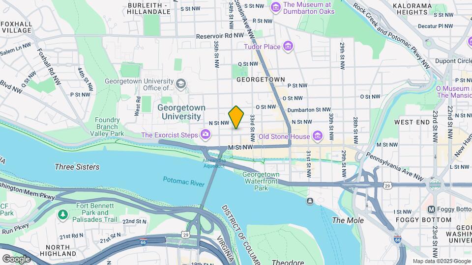 3339 Prospect St NW Map and Location Details