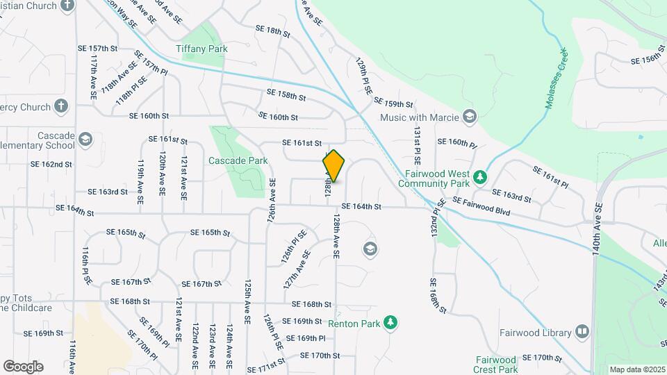 16312 128th Ave SE Mapa y Detalles de la Ubicación