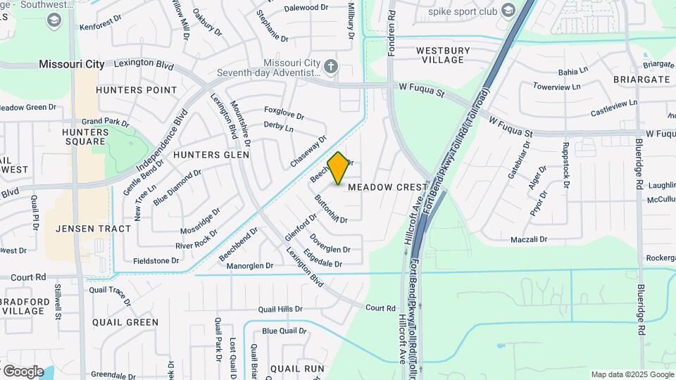 610 Saberwood Ct Map and Location Details