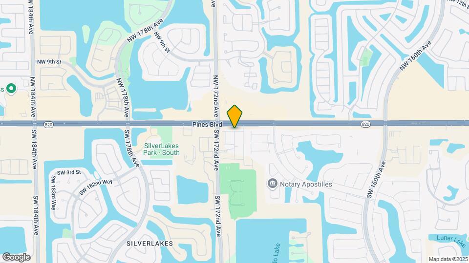 17144 SW 1st St Map and Location Details