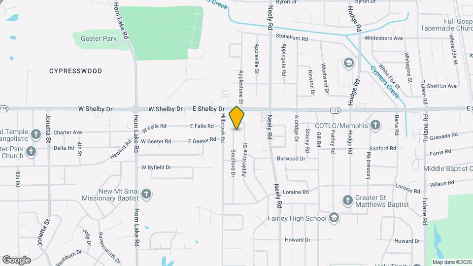 4734 Bradford Dr Map and Location Details