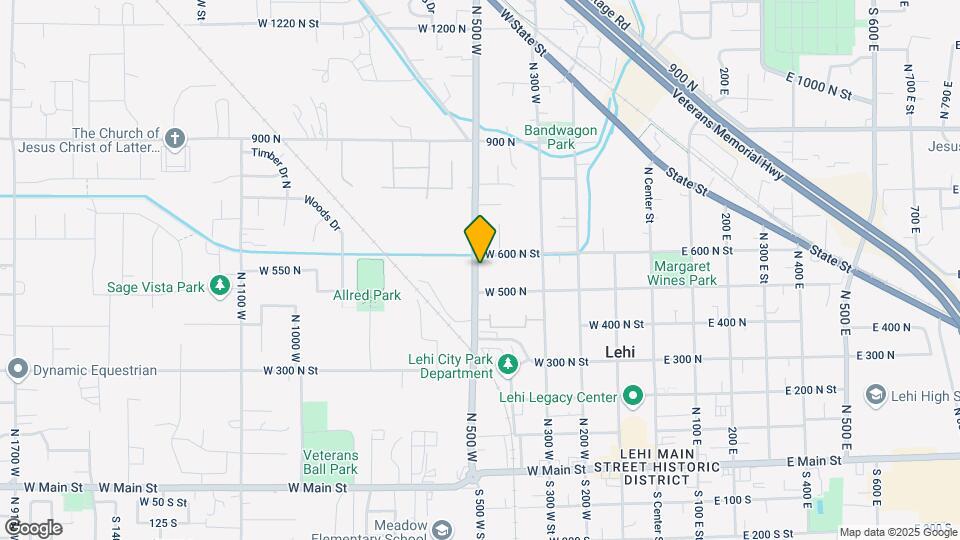 548 N 500 W Map and Location Details