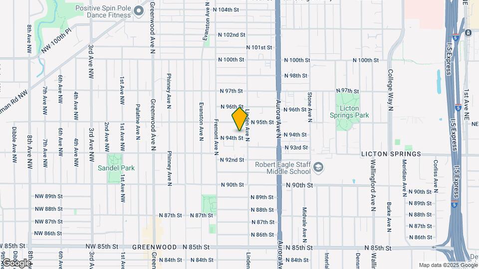 742 N 94th St, Unit 2 Map and Location Details