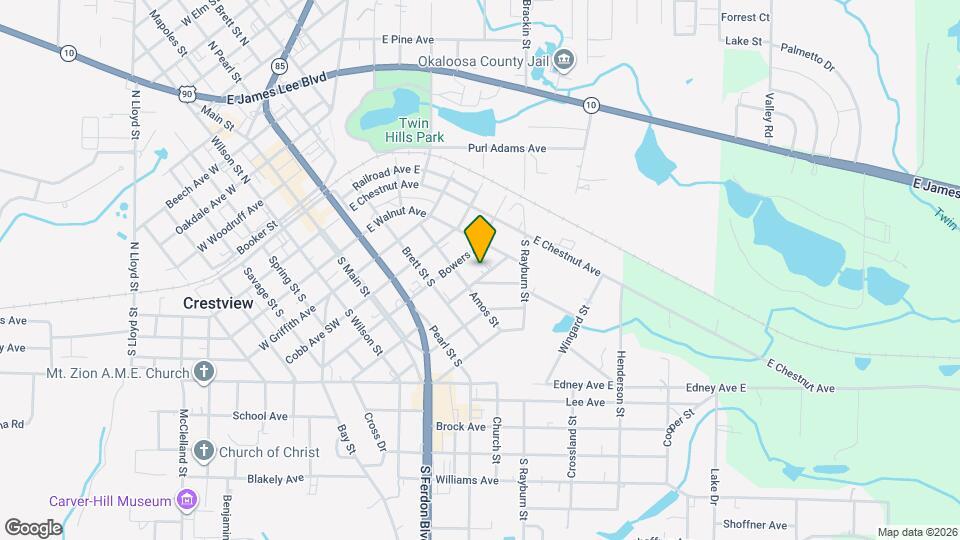 415 E Field Ave Map and Location Details