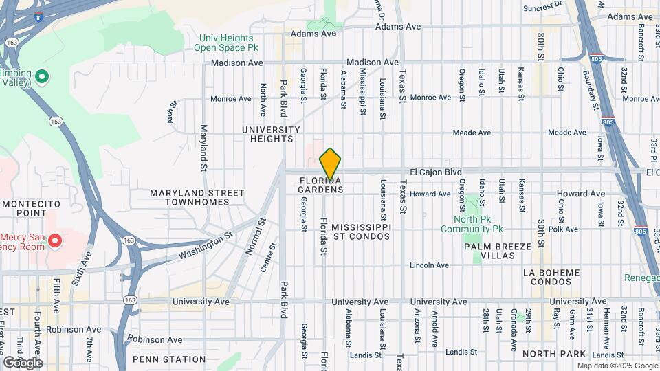 4225 Florida St Map and Location Details