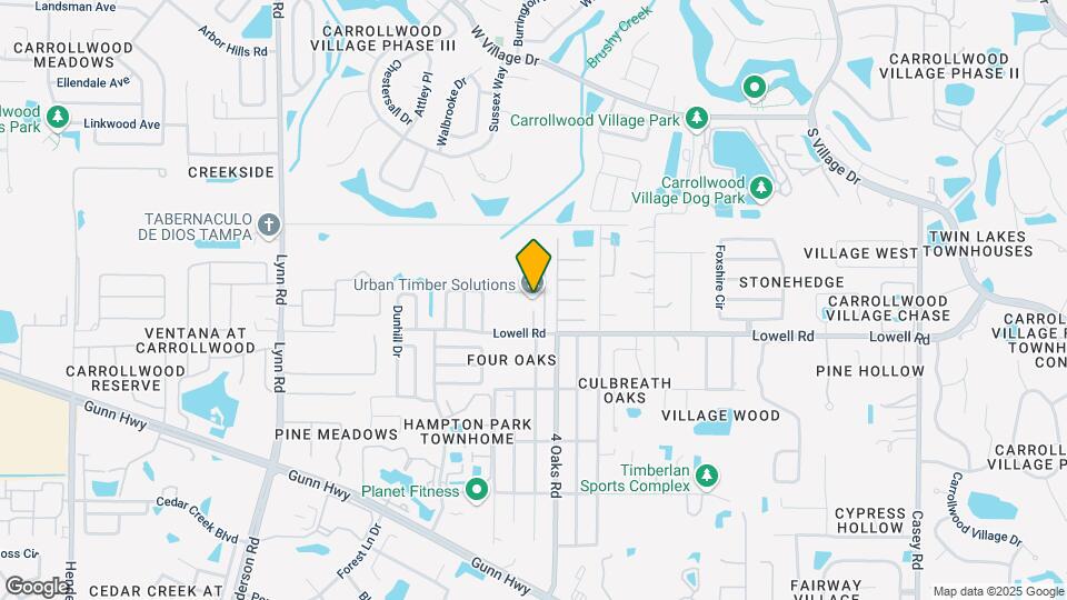 5204 Creekmore Ln Map and Location Details