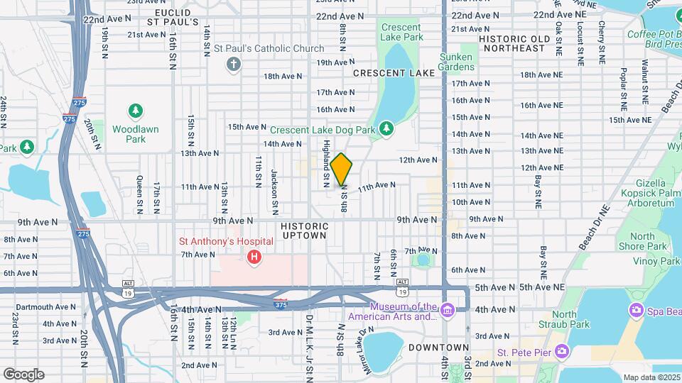 1110 8th St N Mapa y Detalles de la Ubicación