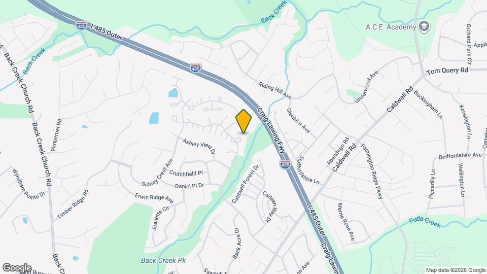 10531 Prairie Ridge Ln Map and Location Details