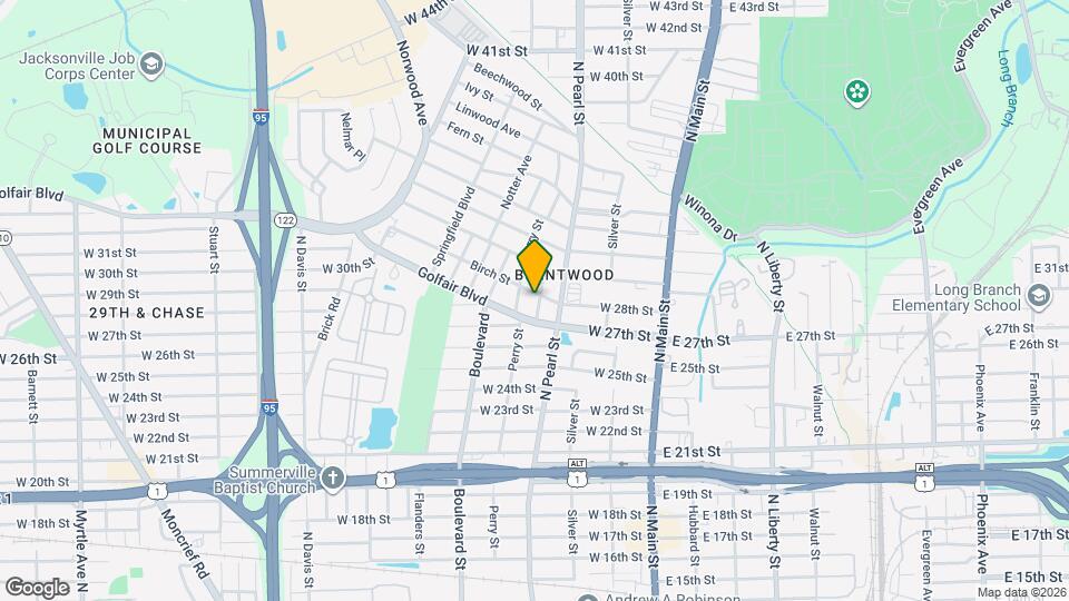 334 Birch St Map and Location Details