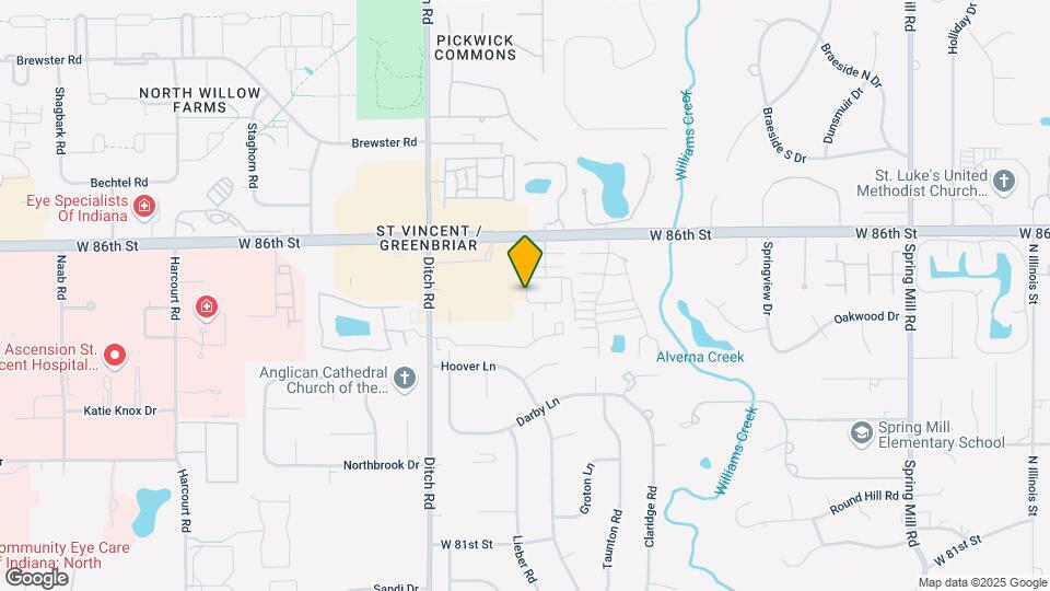 8502 Canterbury Square W Map and Location Details