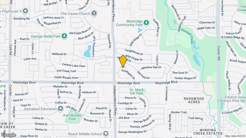 9948 Southgate Dr Map and Location Details