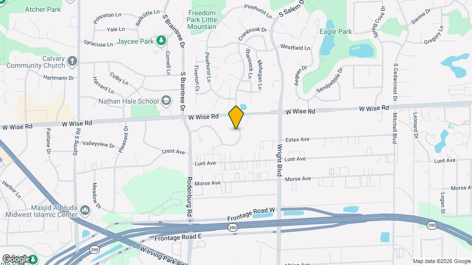 1264 Cranbrook Dr Map and Location Details