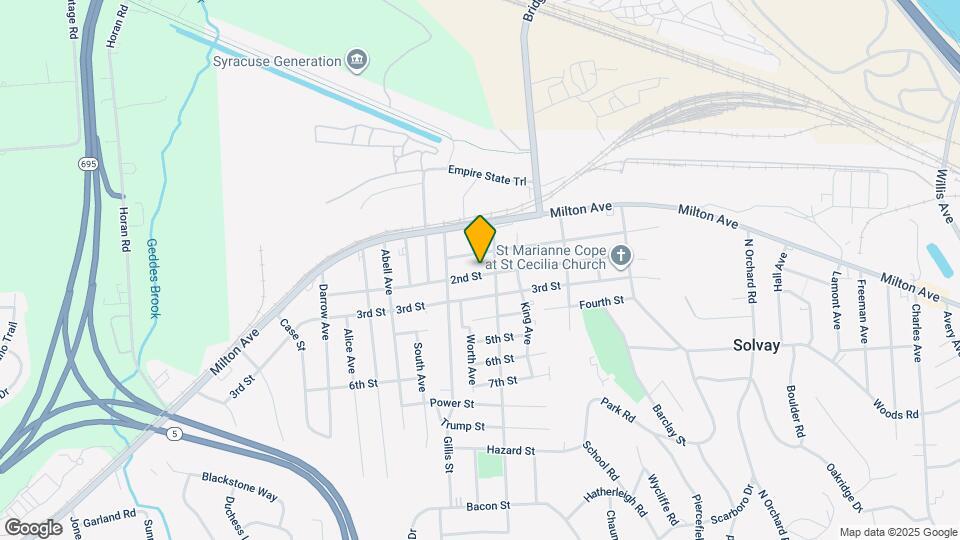 504 2nd St, Unit #4 Map and Location Details