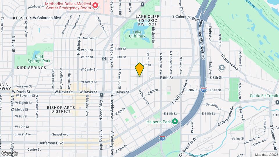 326 N Denver St Map and Location Details