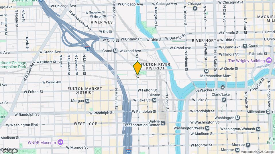349 N Desplaines St Mapa y Detalles de la Ubicación