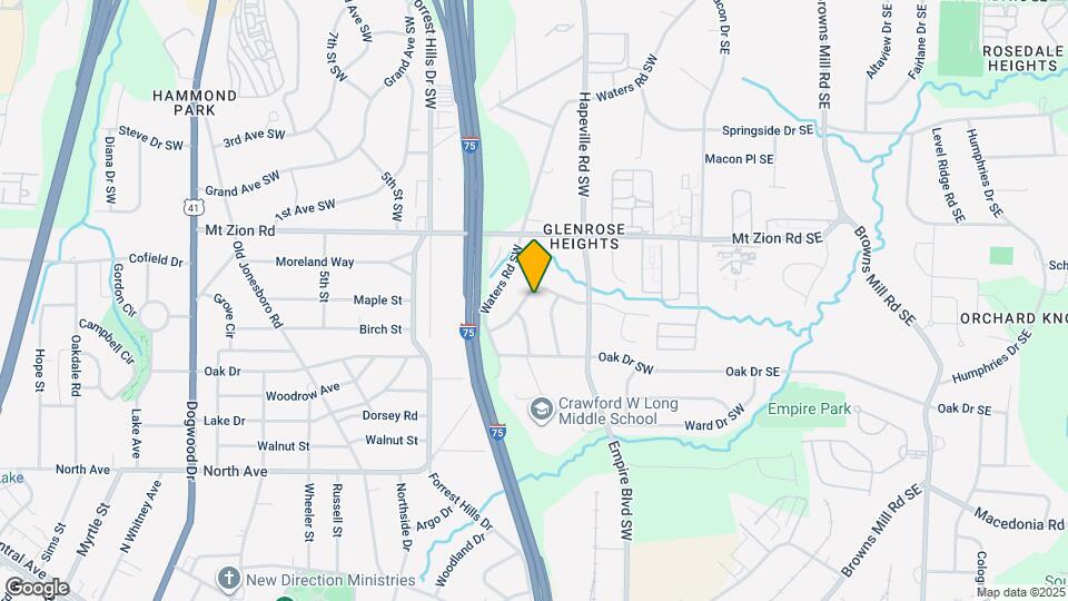 212 Glenrose Cir SW Map and Location Details