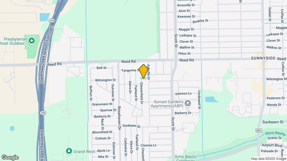9329 Chesterfield Dr Map and Location Details