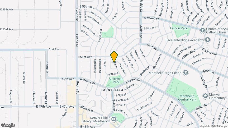 5055 Titan Ct Map and Location Details