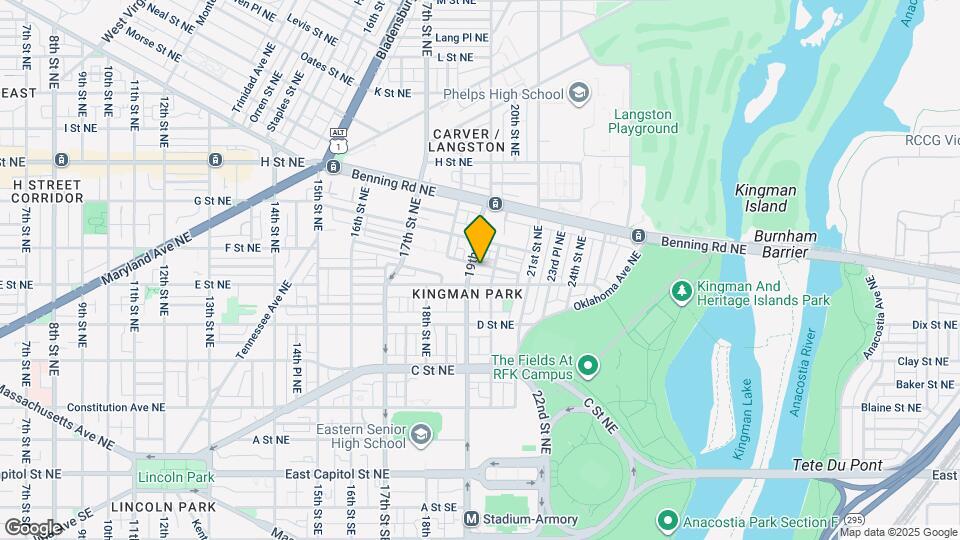 1909 Rosedale St NE, Unit 4 Map and Location Details