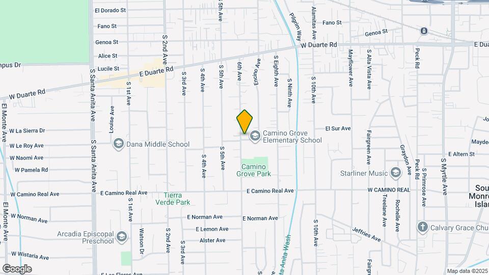 601 Camino Grove Ave Mapa y Detalles de la Ubicación