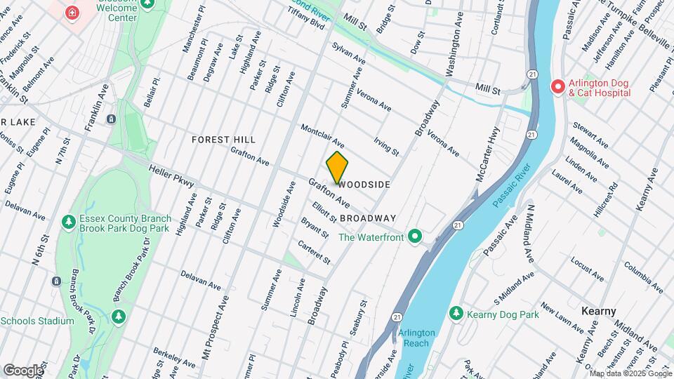 115 Grafton Ave Mapa y Detalles de la Ubicación