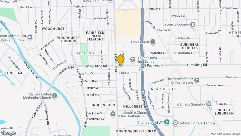 120 E Paulding Rd Map and Location Details